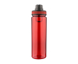 Gourde de sport avec anse et bouchon à vis, capacité 750 ml couleur rouge