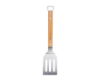 Spatule de barbecue avec décapsuleur et manche en bois couleur bois