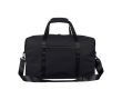 Sac de sport et voyage en cuir synthétique recyclé avec double anses couleur noir