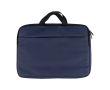 Sacoche pour ordinateur 15'' avec poche avant et bandoulière réglable couleur bleu marine