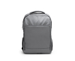 Sac à dos en cuir PU avec anses et bretelles rembourrées pour PC 15’’ couleur gris