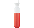 Gourde en acier inoxydable avec paille Dopper Original 450 ml couleur rouge