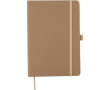 Carnet A5 à couverture en carton recyclé, pages lignées couleur marron