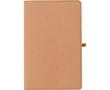 Carnet A5 en kraft lavé à couverture souple, pages lignées couleur marron