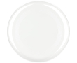 Frisbee en plastique recyclé rigide, d’un diamètre de 21 cm couleur blanc