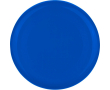 Frisbee en plastique recyclé rigide, d’un diamètre de 21 cm couleur bleu