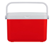 Glacière rigide isolante avec poignée robuste, capacité 4 L couleur rouge