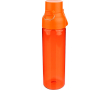 Gourde en Tritan résistante avec fermeture clic et anse 750 ml couleur orange