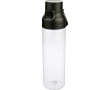 Bouteille en Tritan transparente avec bouchon coloré à pression 750 ml couleur noir
