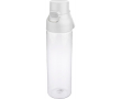 Bouteille en Tritan transparente avec bouchon coloré à pression 750 ml couleur blanc