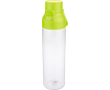 Bouteille en Tritan transparente avec bouchon coloré à pression 750 ml couleur vert lime