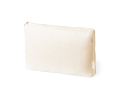 Housse rembourrée pour ordinateur en coton recyclé certifié GRS 15'' couleur naturel