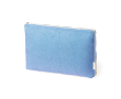 Housse rembourrée pour ordinateur en coton recyclé certifié GRS 15'' couleur bleu