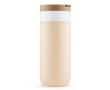 Gobelet isotherme en inox avec mécanisme anti-goutte Dopper 400 ml couleur marron clair
