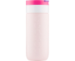 Gobelet isotherme en inox avec mécanisme anti-goutte Dopper 400 ml couleur rose