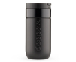 Mug isotherme de voyage en inox, couvercle rabattable Dopper 300 ml couleur noir