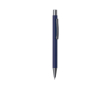 Stylo économiques en aluminium recyclé avec encre bleue Eco Alu couleur bleu marine