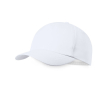 Casquette enfant en polyester RPET avec fermeture velcro couleur blanc