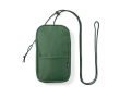Pochette de téléphone avec bandoulière et zip Expedition RPET couleur vert