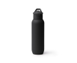 Gourde isotherme en acier inoxydable recyclé avec paille 500 ml couleur noir
