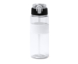 Bidon de sport en plastique recyclé avec doseur type paille 700 ml couleur blanc