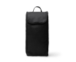 Sac à chaussures écologique avec maille respirante et base matelassée couleur noir