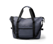 Sac multifonction en coton recyclé avec sangle bandoulière couleur bleu marine