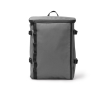 Sac à dos en similicuir pour PC portable avec fermeture éclair 16\" couleur gris