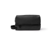 Trousse de toilette écologique à double compartiment avec poignée couleur noir