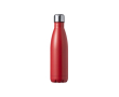 Bouteille en acier inoxydable avec bouchon à vis en acier 550ml couleur rouge