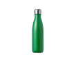 Bouteille en acier inoxydable avec bouchon à vis en acier 550ml couleur vert