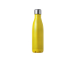 Bouteille en acier inoxydable avec bouchon à vis en acier 550ml couleur jaune