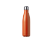 Bouteille en acier inoxydable avec bouchon à vis en acier 550ml couleur orange