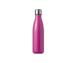 Bouteille en acier inoxydable avec bouchon à vis en acier 550ml couleur fuchsia