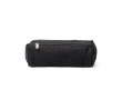 Trousse de toilette en coton recyclé avec poche extérieure 300 g/m² couleur noir