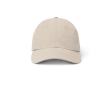 Casquette en nylon à 6 panneaux, œillets et bande anti-transpiration couleur beige