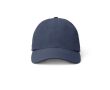 Casquette en nylon à 6 panneaux, œillets et bande anti-transpiration couleur bleu marine