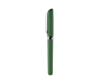 Stylo roller en plastique à finition mate et encre gel bleue couleur vert foncé