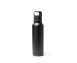 Bouteille isotherme en inox recyclé avec bouchon à bouton 750 ml couleur noir