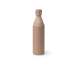 Gourde isotherme en acier inoxydable avec double ouverture 550 ml couleur champagne