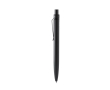 Stylo bille en aluminium recyclé avec détails trasparents, encre bleue couleur noir