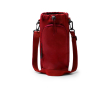 Sac bandoulière porte-bouteille en plastique éco 2,5 L couleur rouge