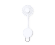 Ventilateur à main avec anneau magnétique et 3 vitesses couleur blanc