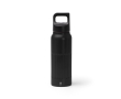 Bouteille en inox recyclé avec bouchon à ouverture par pression 500 ml couleur noir