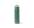Gourde isotherme en inox recyclé avec paille et anse 710 ml couleur vert pastel
