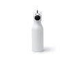 Gourde isotherme au design enfant avec bouchon tête d’animal 450 ml couleur blanc