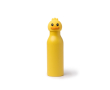 Gourde isotherme au design enfant avec bouchon tête d’animal 450 ml couleur jaune