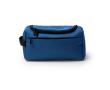 Trousse de toilette écologique avec poche intérieure et anse latérale couleur bleu roi