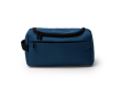 Trousse de toilette écologique avec poche intérieure et anse latérale couleur bleu marine