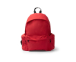 Sac à dos multi-usages en nylon recyclé avec poches, idéal pour PC 15\" couleur rouge